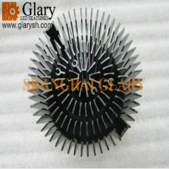 GLR-PF-10060 100mm round aluminum 1070 heat sinks cold forging led cooling