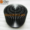 GLR-PF-11040 110mm 20W drilled round cold forged heatsink