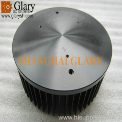 GLR-PF-11040 110mm 20W drilled round cold forged heatsink