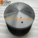 GLR-PF-11040 110mm 20W drilled round cold forged heatsink