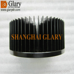 GLR-PF-11040 110mm 20W drilled round cold forged heatsink