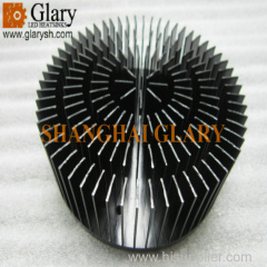 GLR-PF-11040 110mm 20W drilled round cold forged heatsink