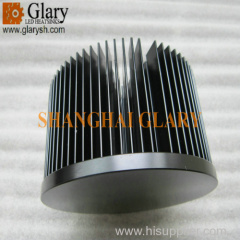 GLR-PF-12065 120mm 45W Round Cold Forging Heatsink for led light