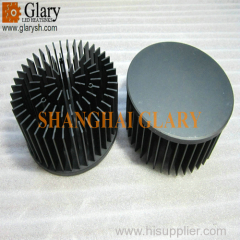 GLR-PF-13060 130mm 30W Round Forged LED Heatsinks