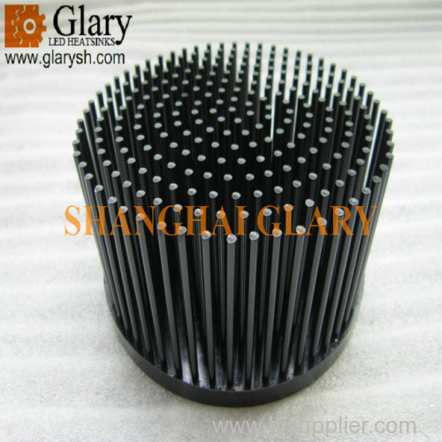 GLR-PF-13370 133mm 50W Pin Fin LED Cooler / Pure AL1070 Forging Heatsink