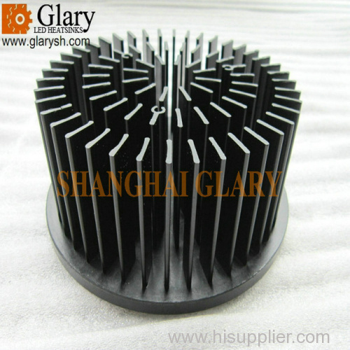 GLR-PF-14070 140mm 45W Round Cold Forging LED Cooling Heatsink