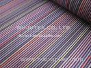 Stable Quality Normal soft Cotton Nylon Fabric Spandex , Plain Weave , Stripe Fabric