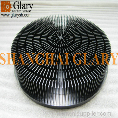 GLR-PF-21037 80W black forging pure aluminum 1070 led heatsink