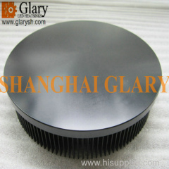 GLR-PF-21037 80W black forging pure aluminum 1070 led heatsink