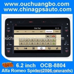 Ouchuangbo Auto DVD Radio Stereo System for Alfa Romeo Spider (2006 onwards) GPS Navi USB iPod Radio Player