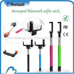 flexible cell phone aluminum monopod selfie stick