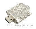 Portable Sliver Lock Shape Jewelry USB Flash Drive 16GB 32GB