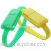 Yellow Green Wristband USB Flash Drive Stick Silicone Bracelet