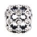 Cheapest Antique Sterling Silver In the Spotlight Bead with Clear Austrian Crystal