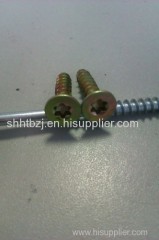 Chipboard Screws DIN7505 pozi drive flat head zinc plated