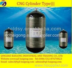 HOT SALE! type 3 carbon fiber cng cylinder