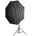 170cm Octagon umbrella softbox with honeycomb Grids