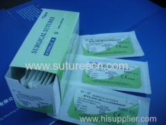 Surgical Suture With Needle Sterile Nylon