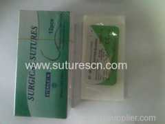 Surgical Suture With Needle Sterile Nylon