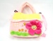 plush cartoon house bags