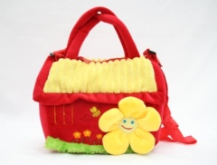 cartoon fashion plush house handbags