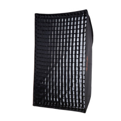 Honeycomb grid square soft box