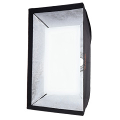 Honeycomb grid square soft box