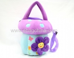 lovely.prtty.catoon Plush flower mushroo handbags