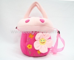 lovely.prtty.catoon Plush flower mushroo handbags