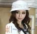 party 100% Handmade Diamond Casing Church Hats for Ladies , White / Beige