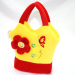 plush cartoon flower clothes handbags