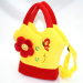 plush cartoon flower clothes handbags