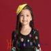 Yellow Kids Fascinators for Party , Wool Felt Beret With Cute Trimmings