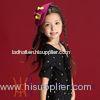 Fuchsia Fashion Children fascinator hats For Wedding , Accessories With Flower Trimming