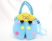 Plush cartoon ladybug handbags