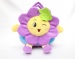 Plush cartoon smiling sunflowers face handbag