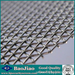 Stainless Steel Crimped Wire Mesh/ Square Hole Crimped Mesh/Carbon Steel Crimped Screen