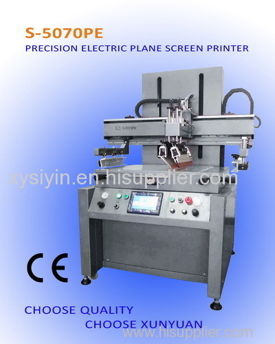 Precision Electric Plane Screen Printer / Keyboard Screen Printer / PVC Sheet Screen Printer
