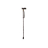 Plastic Handled Walking Stick with Engraved Pattern