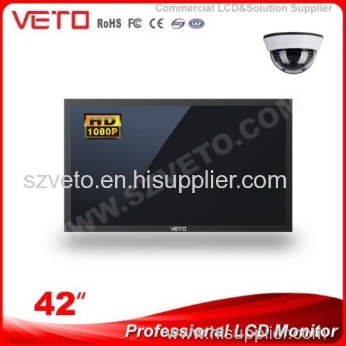 professional 42 inch cctv monitor with samsung screen