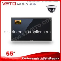 55 inch shenzhen veto metal case LED Backlighting monitor