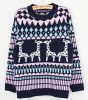 Girls Sweater Giraffe pattern