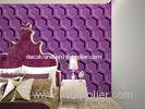 Outdoor Waterproof 3D Wall Coverings Leather Exterior 3D Wall Panels Hotel Wall Decoration