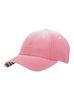 6 Panels Pink Ladies Golf Cap With 3d Embroidery , 100% Cotton Sports Cute Baseball Caps