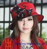 Comfortable Custom Winter 100% Polyester Velvet Hats For Adults Women