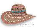 WIDE LARGE STRAW BEACH SUN FLOPPY HATS