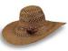 Women's Ribbon Braid Large Brim Hat