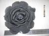 Fashion Gray 100% Real Silk Flower Headpieces For Graduation , New Year