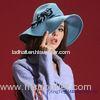 3cm satin sweatband Leisure Womens Leisure Wool Fedora Hats For Church