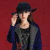 OEM Fashion Ribbon Band Ladies Fedora Wool Felt Hats